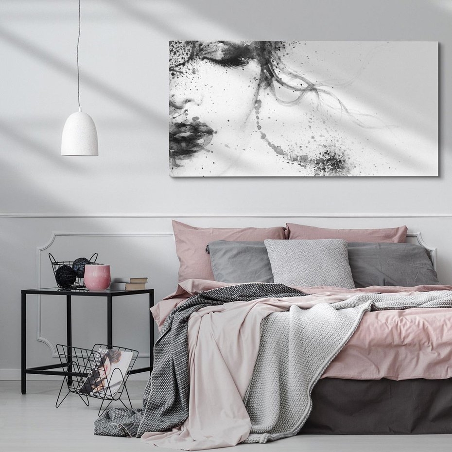 Obraz na płótnie 120x60 - Eksplozja Kolorów - akwarela, abstrakcja