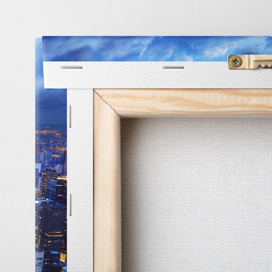 Obraz na płótnie 30x30 - Energia wielkiego miasta - Nowy Jork, NY