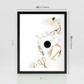 Plakat w ramie 40x50 - Luksusowy Lifestyle - kompozycja lifestyle, fotografia - rama czarna