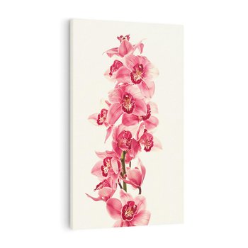 Obraz na płótnie 80x120 - Orchidea w spa - relaks - orchidea, spa
