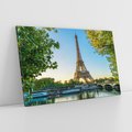 Obraz na płótnie 120x80 - Wieża Eiffla w blasku - Paryż, Francja