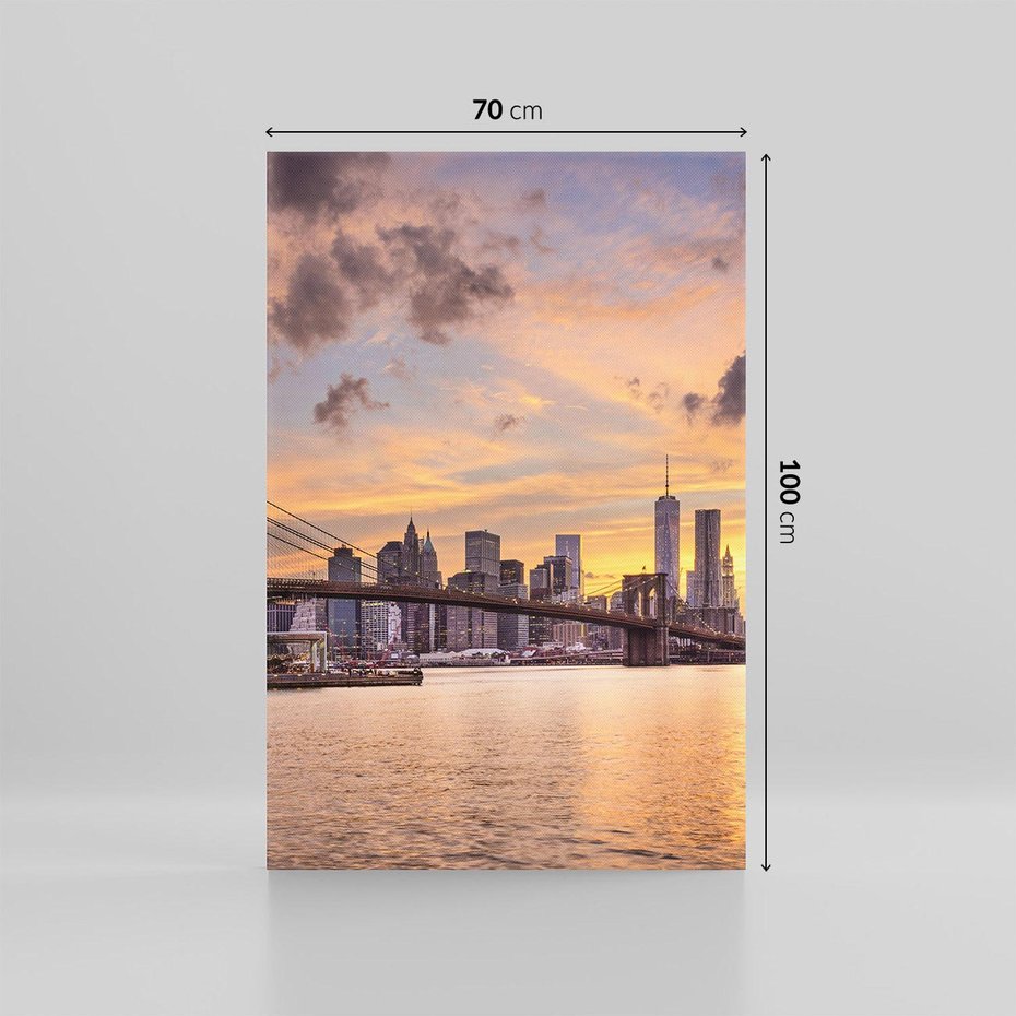 Obraz na płótnie 70x100 - Nowy Jork: Miasto niekończących się możliwości - Nowy Jork, USA
