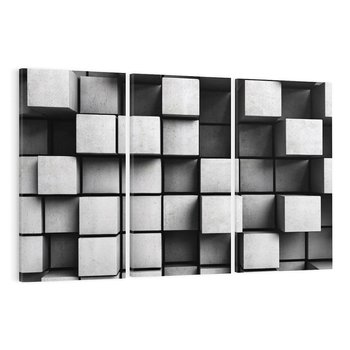 Obraz na płótnie 120x80 - Geometryczne Elegancje - nowoczesny, geometryczny