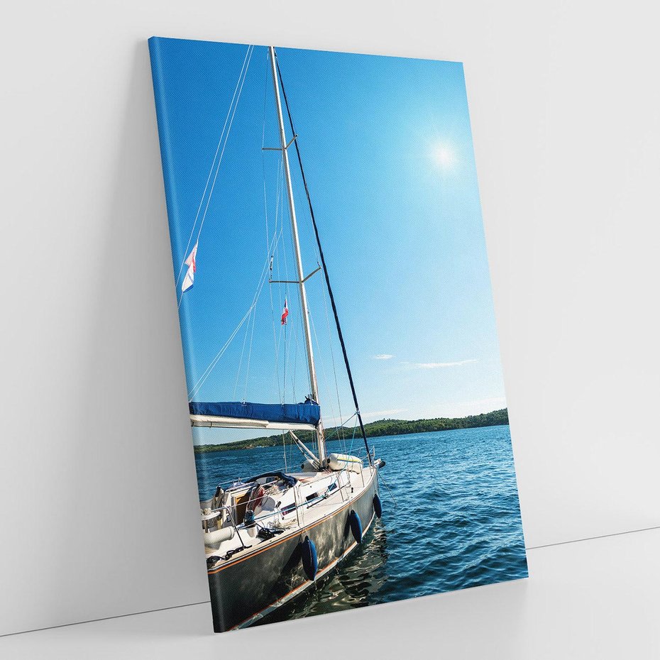 Obraz na płótnie 50x70 - Wolność na Horyzoncie - żaglowiec, morze