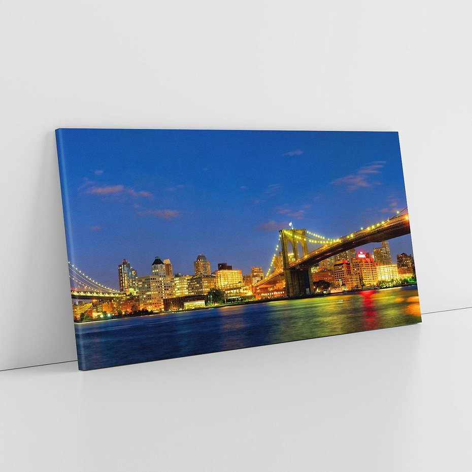 Obraz na płótnie 100x50 - Symbol Manhattanu - most, Nowy Jork