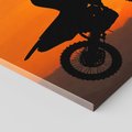 Obraz na płótnie 100x50 - Adrenalina motocyklowego motocrossu - motocykl, motocross