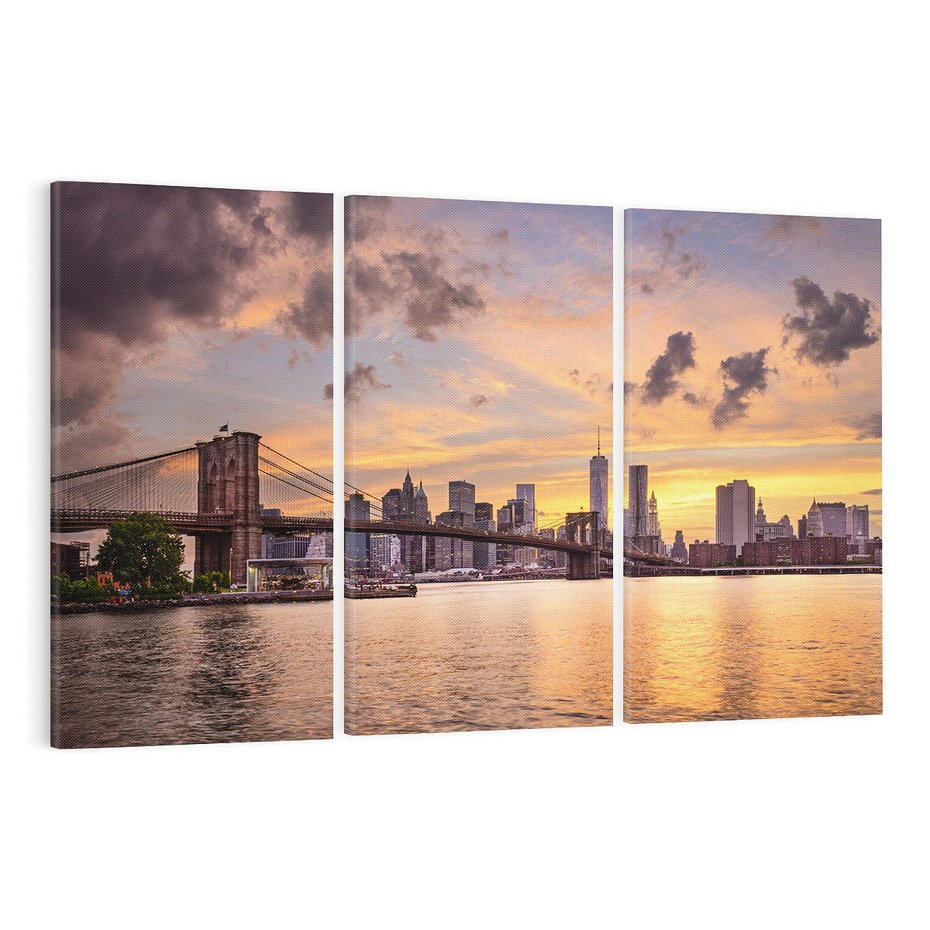 Obraz na płótnie 120x80 - Nowy Jork: Miasto niekończących się możliwości - Nowy Jork, USA