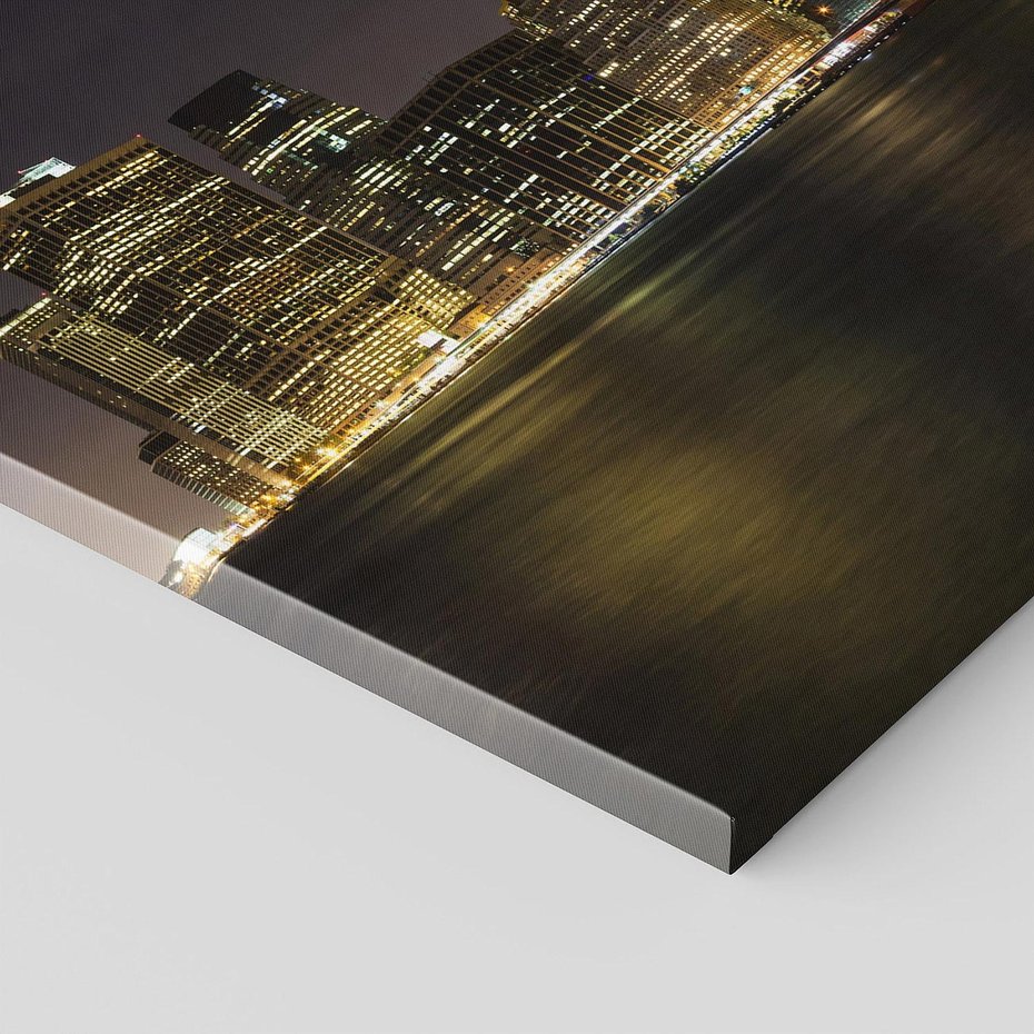 Obraz na płótnie 140x70 - Nowy Jork nocą - New York, Nowy