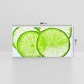 Obraz na płótnie 140x70 - Soczyste limonki - limonki, owoce