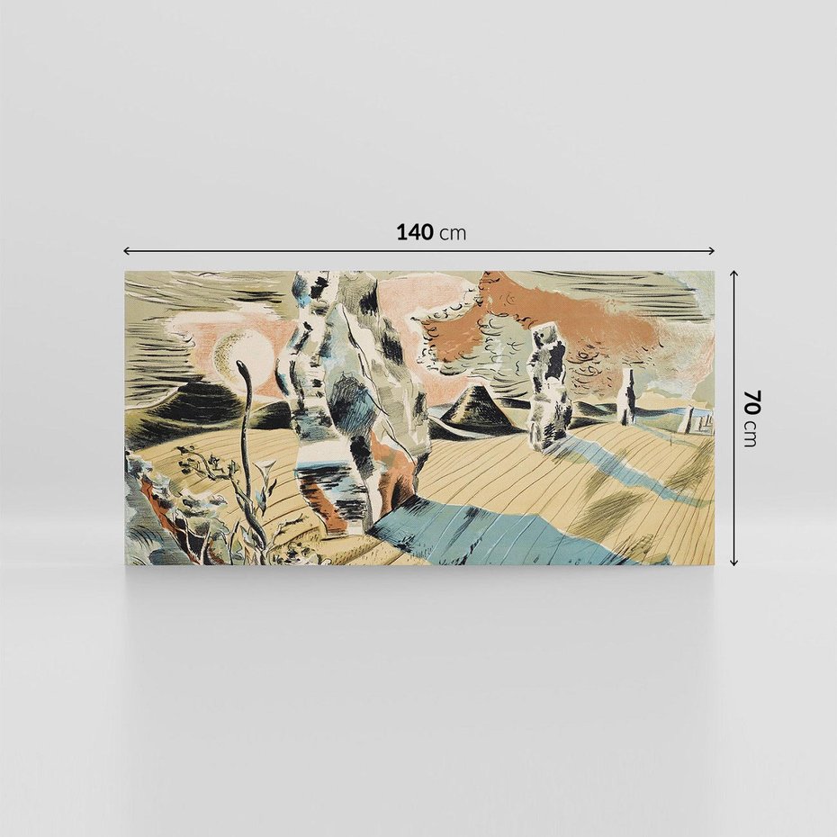 Obraz na płótnie 140x70 - Avebury (1937), Paul Nash - Reprodukcja - reprodukcja, obraz na płótnie
