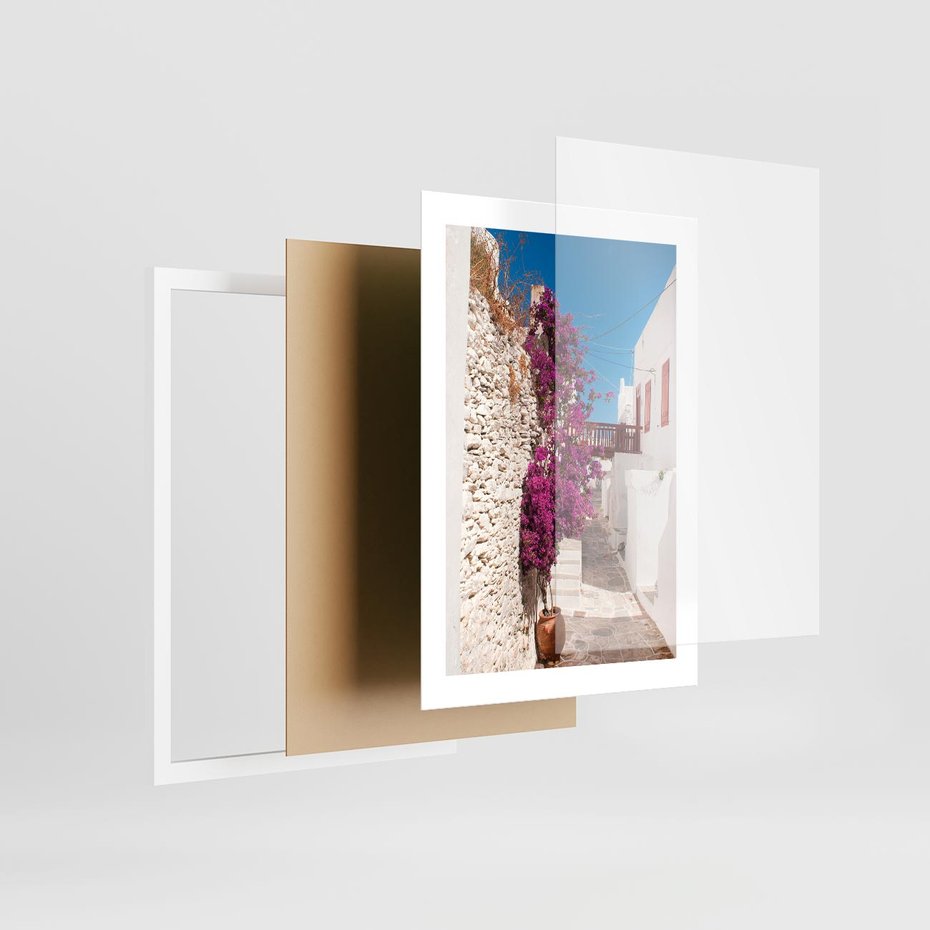 Plakat w ramie 30x40 - Chorwackie Wakacje - Chorwacja, wakacje - rama biała