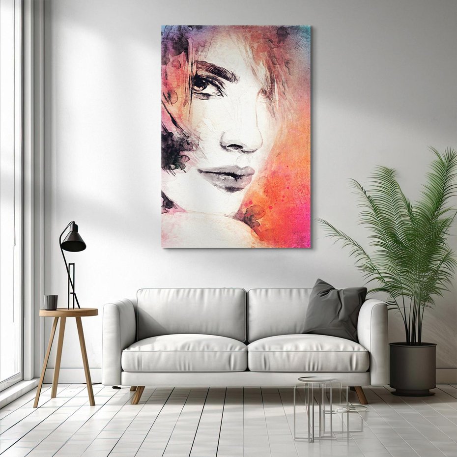 Obraz na płótnie 70x100 - Kobieta w sztuce - portret, kobieta