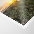 Plakat bez ramy 30x40 - Magia latarni przy zachodzie - latarnia, zachód