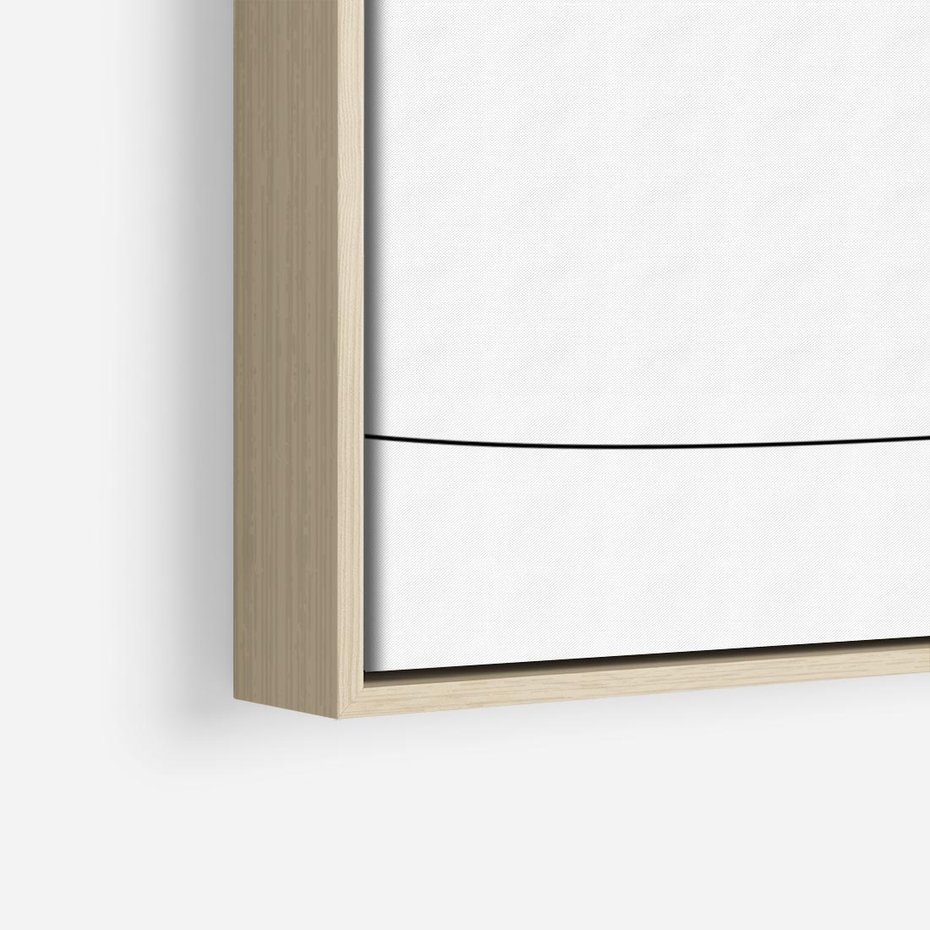 Obraz w ramie 70x50 - Koci Szkic - szkic, line art - rama drewno