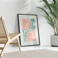 Plakat bez ramy 30x40 - Kształtując Marzenia - kwiaty, sztuka nowoczesna