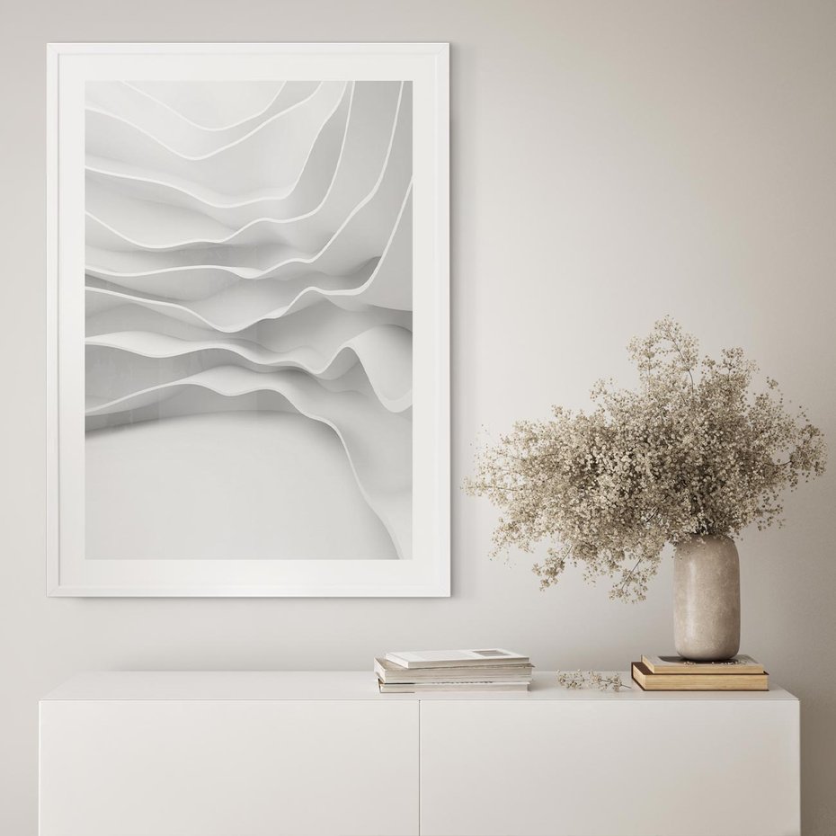 Plakat bez ramy 50x70 - Żywa Natur - 3d, abstrakcja