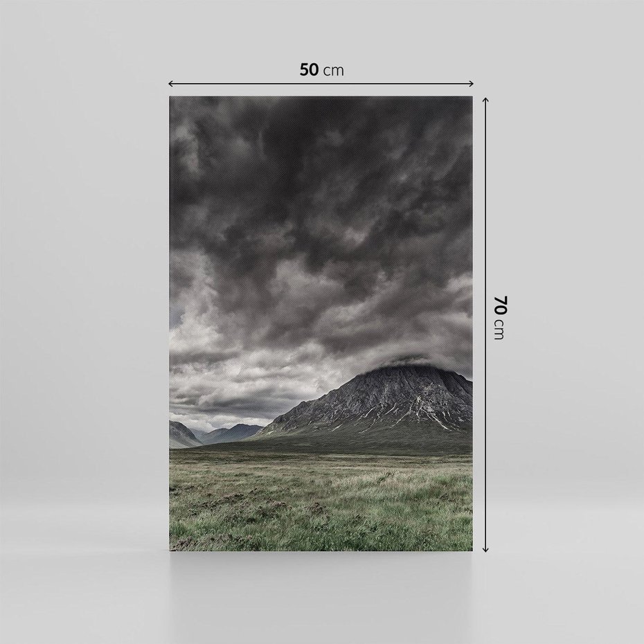 Obraz na płótnie 50x70 - Górska majestatyczność - góry, krajobraz