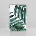 Obraz na płótnie 70x100 - Ruchome liście czasu - liście palmy, tropikalne