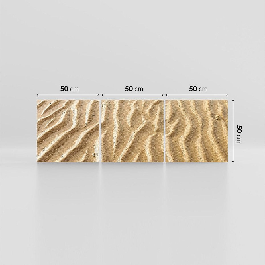 Obraz na płótnie 150x50 - Piasek i Nieskończoność - pustynia, piasek