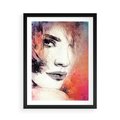 Plakat w ramie 50x70 - Kobieta w sztuce - portret, kobieta - rama czarna
