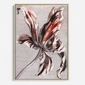 Obraz w ramie 50x70 - Graficzna Elegancja - nowoczesna sztuka, grafika - rama drewno