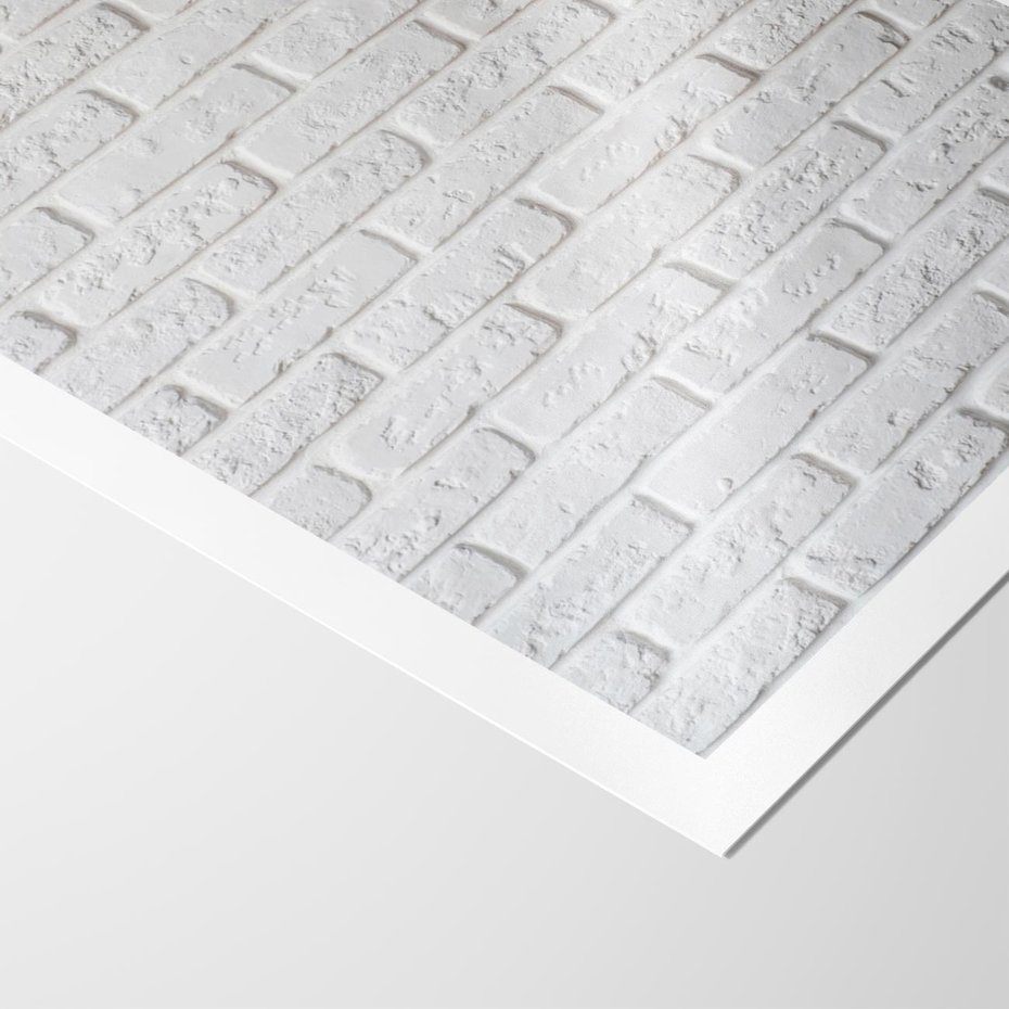 Plakat bez ramy 40x50 - Wymiarowa Struktura - ściana, cegła