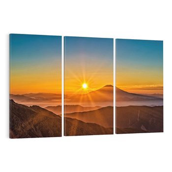 Obraz na płótnie 120x80 - Malownicze góry piękno krajobrazu - góry, krajobraz