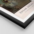 Plakat w ramie 50x70 - Elegancja Baletu - Edgar Degas, reprodukcja obrazu - rama czarna