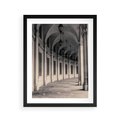 Plakat w ramie 40x50 - Kolumny Elegancji - architektura, kolumny - rama czarna