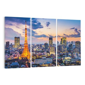 Obraz na płótnie 120x80 - Tętniące życiem Tokio - Tokio, Japonia