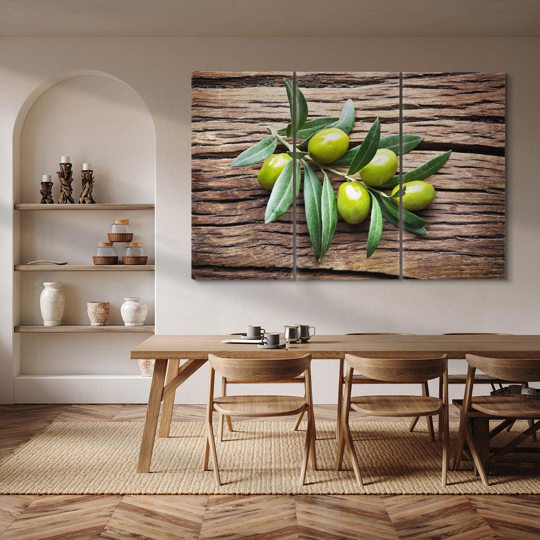 Obraz na płótnie 120x80 - Symbol Żyzności i Urodzaju - oliwki, roślina