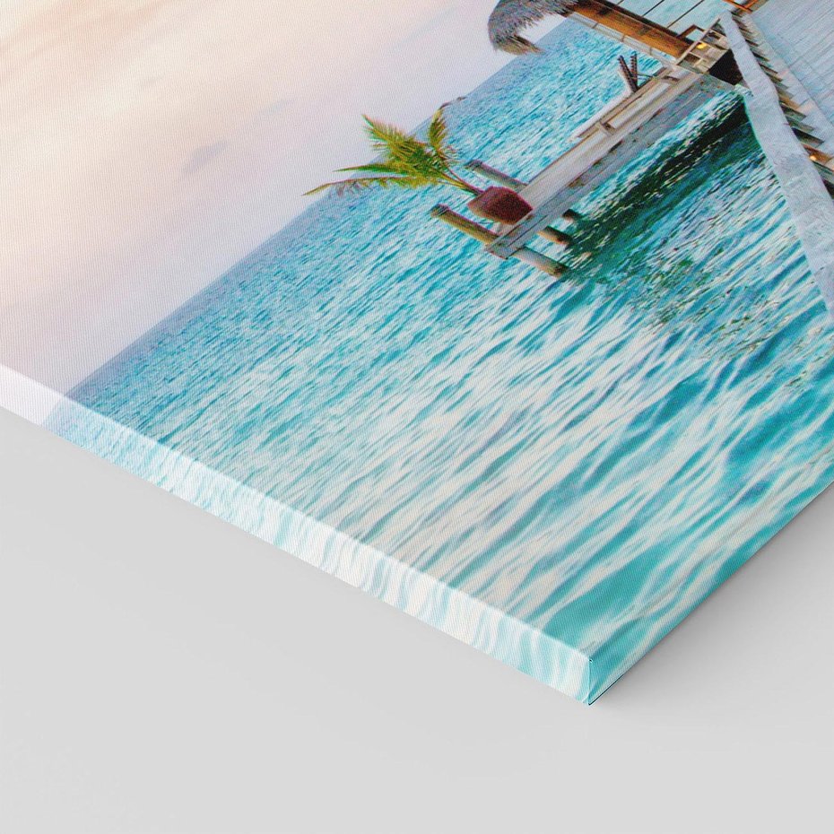 Obraz na płótnie 120x80 - Morski Pomost - morze, pomost