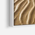 Obraz w ramie 70x100 - Piasek i Nieskończoność - pustynia, piasek - rama biała