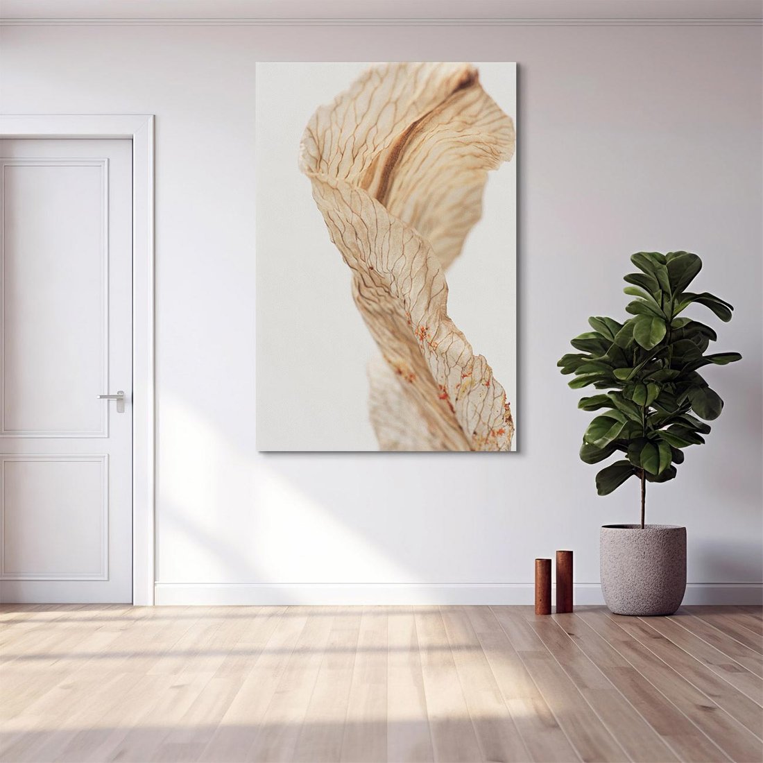 Obraz na płótnie 80x120 - Suszone piękno - susz, suche