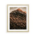 Plakat w ramie 40x50 - Jesienna Godzina w Górach - góry, las w górach - rama drewno