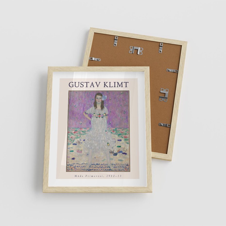 Plakat w ramie 40x50 - Gustav Klimt: Reprodukcja - reprodukcja, gustav klimt - rama drewno