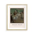 Plakat w ramie 40x50 - Elegancja Baletu - Edgar Degas, reprodukcja obrazu - rama drewno