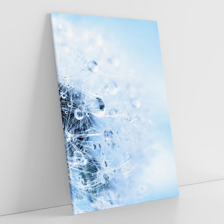 Obraz na płótnie 50x70 - Kwiatowa abstrakcja - abstrakcja, kwiat