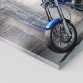 Obraz na płótnie 70x50 - Siła i wolność na dwóch kółkach - chopper, motocykl
