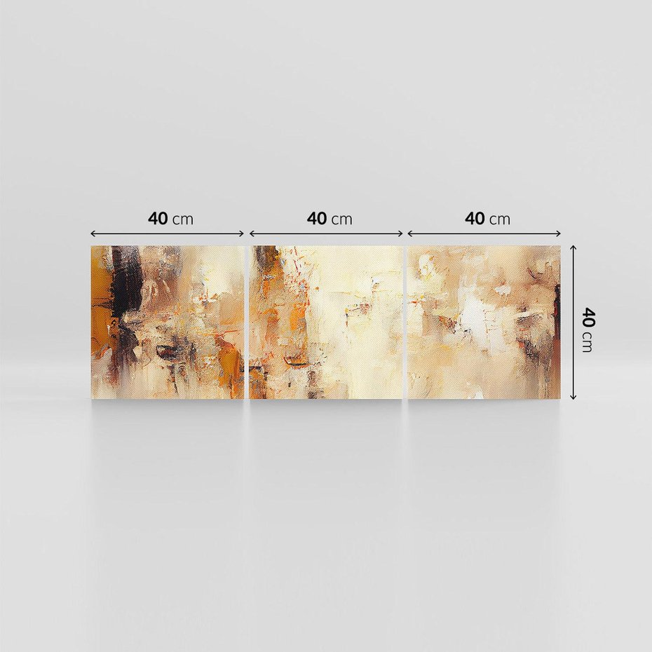 Obraz na płótnie 120x40 - Odbicie utraconych barw - abstrakcja, tekstury farb