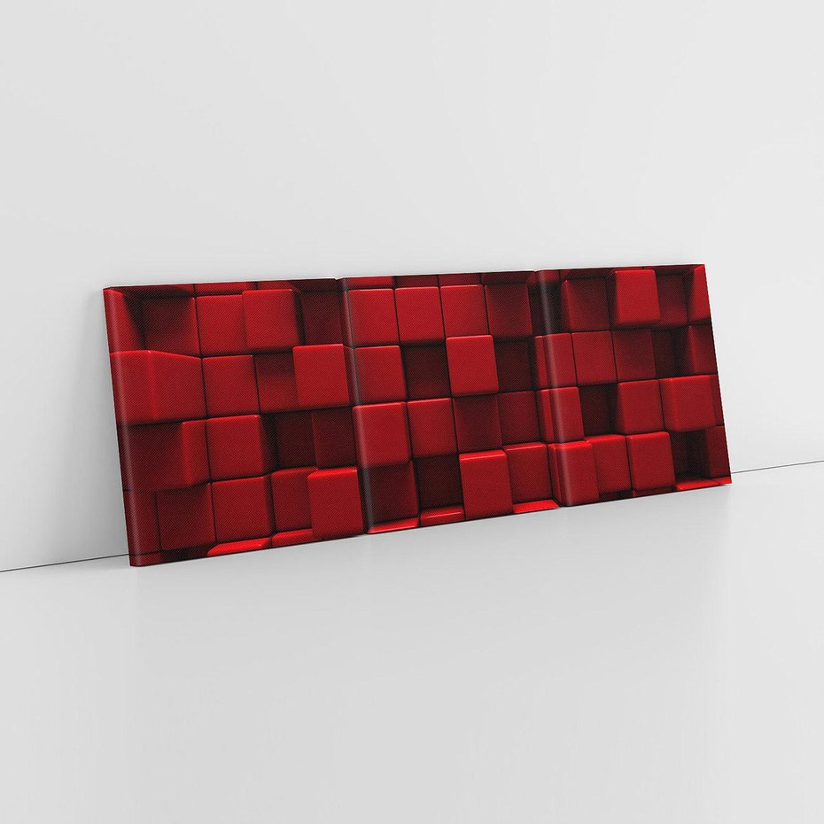 Obraz na płótnie 150x50 - Geometryczne 3D: wizja przestrzeni - geometryczne, 3D