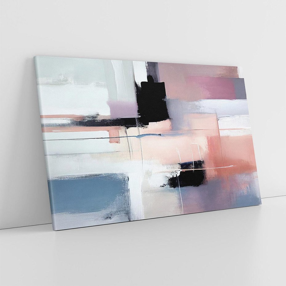 Obraz na płótnie 120x80 - Zamglone Kierunki - abstrakcja, obraz olejny