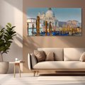 Obraz na płótnie 120x60 - Urok Wenecji - fotografia, przystań w Wenecji