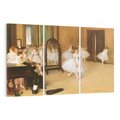 Obraz na płótnie 120x80 - The Dancing Class (1870), Edgar Degas - Reprodukcja - reprodukcja, obraz na płótnie