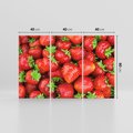 Obraz na płótnie 120x80 - Słodkie kuszenie - truskawki, owoce