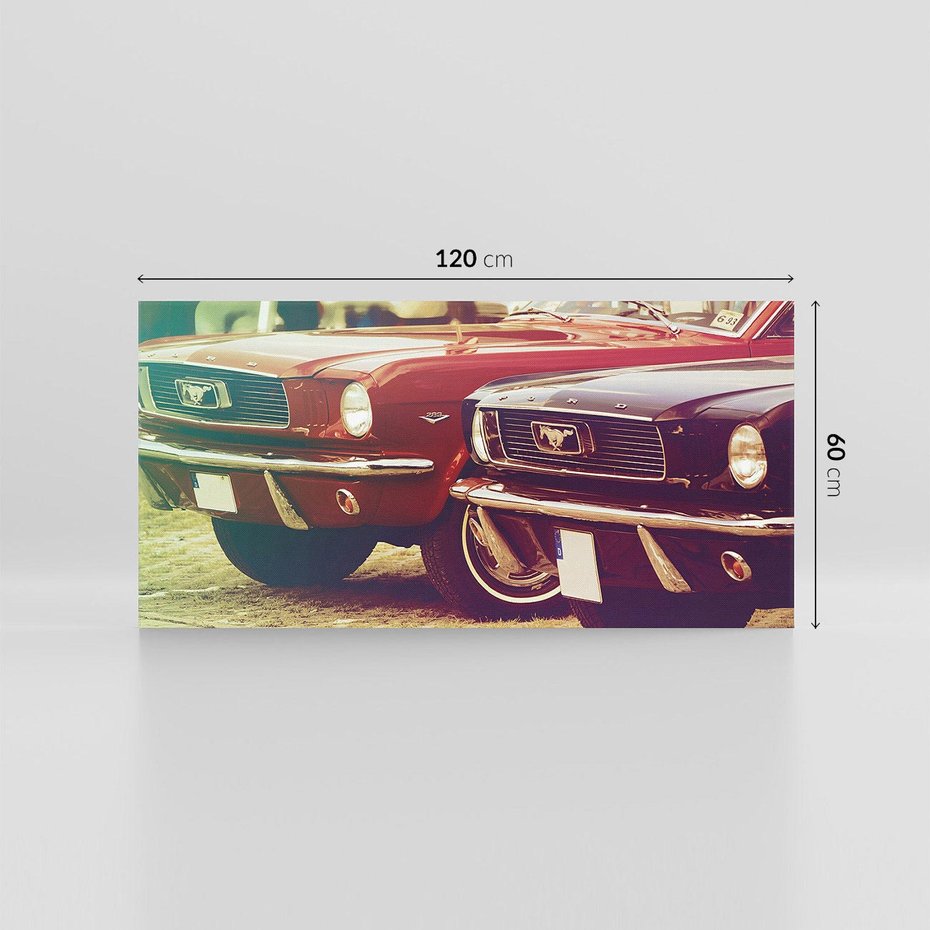 Obraz na płótnie 120x60 - Mustang - Muscle Car Retro - mustang, muscle car