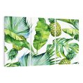 Obraz na płótnie 120x80 - Oaza Natury - liście, tropikalne