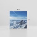 Obraz na płótnie 40x40 - Mroźne góry zima w pełnym rozkwicie - góry, zima