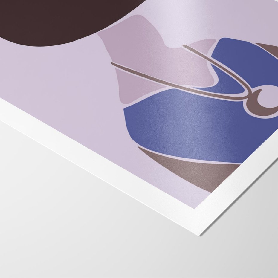 Plakat bez ramy 40x50 - Kobieca Esencja - nowoczesny plakat, modern art