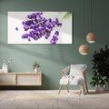 Obraz na płótnie 120x60 - Urok lawendowych kwiatów - lawenda, kwiaty